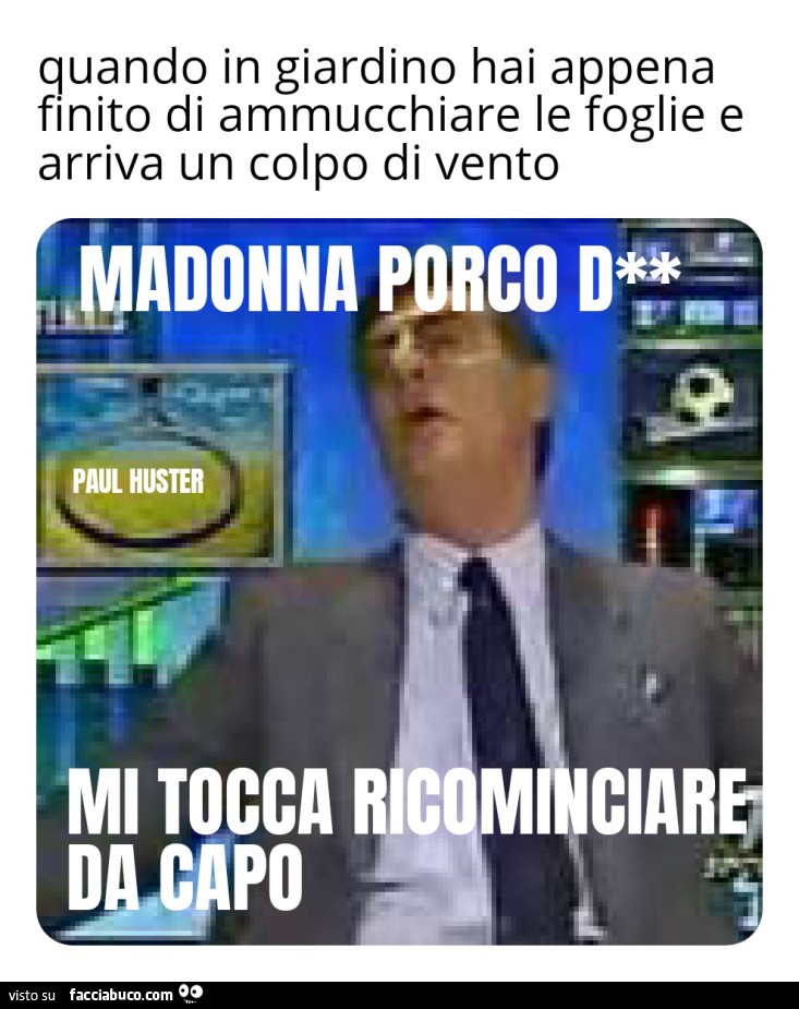 Germano Mosconi Quando Bestemmie