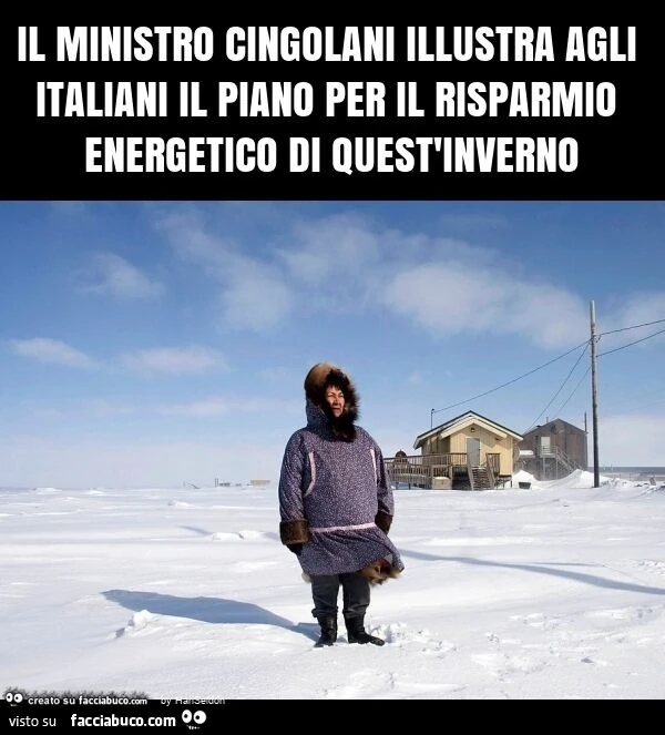 Il ministro cingolani illustra agli italiani il piano per il risparmio energetico di quest'inverno