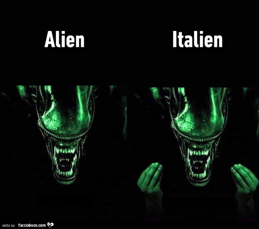 Alien italien