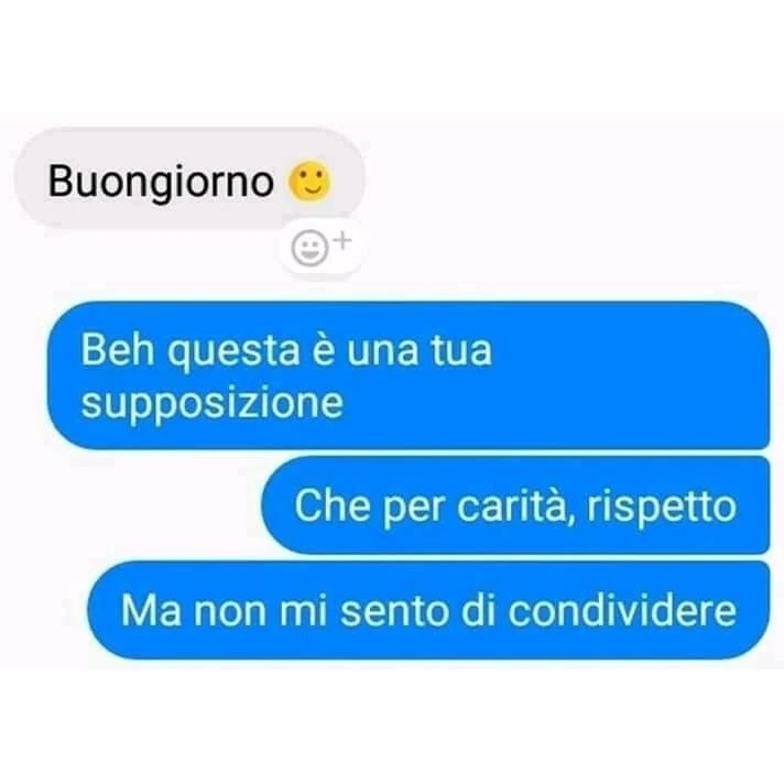 Buongiorno un ca**0