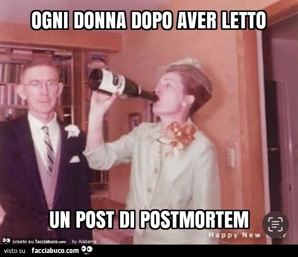 Ogni donna dopo aver letto un post di postmortem