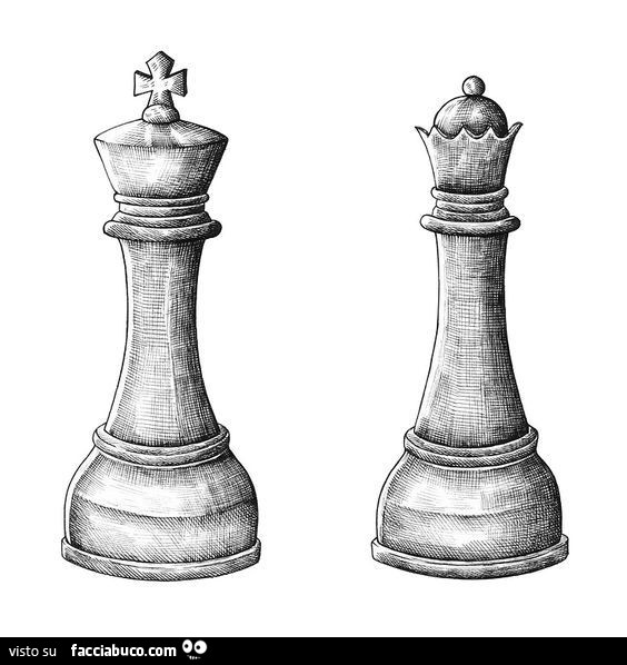 Re e regina degli scacchi
