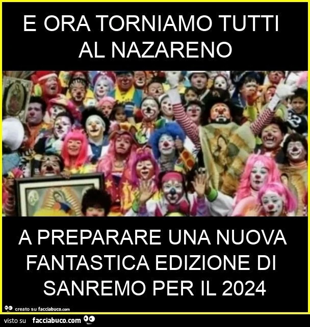 SANREMO AL NAZARENO