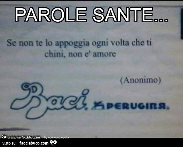 Parole sante