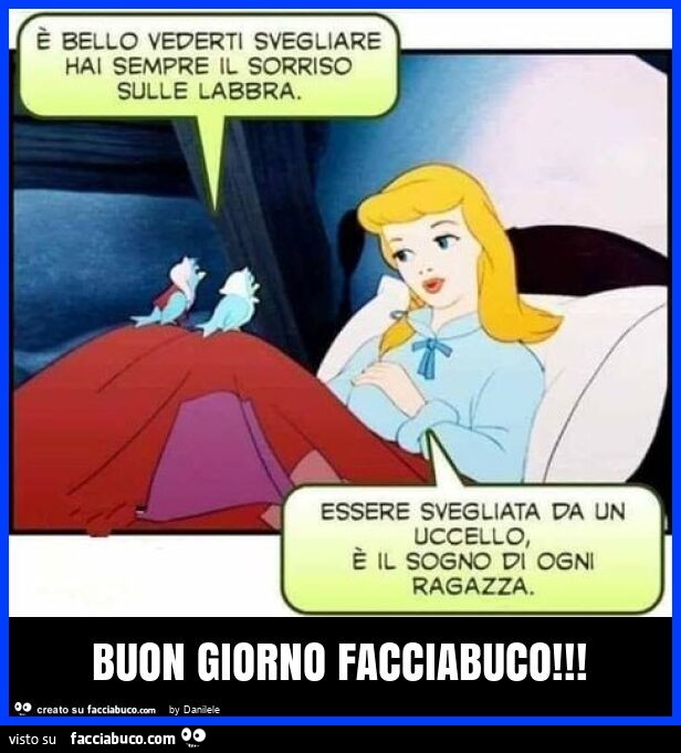 Buon giorno facciabuco