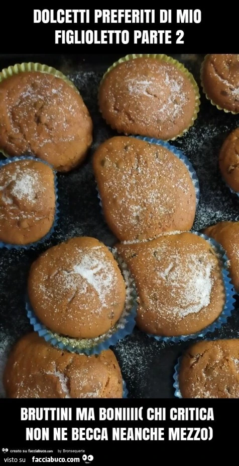 Dolcetti preferiti di mio figlioletto parte 2 bruttini ma boniiii( chi critica non ne becca neanche mezzo)