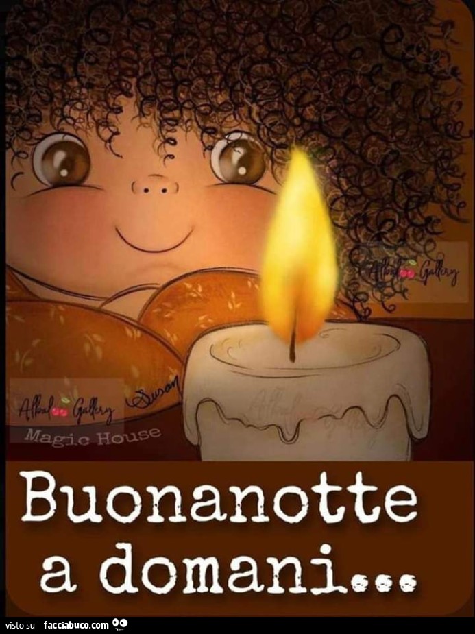 Buonanotte a domani