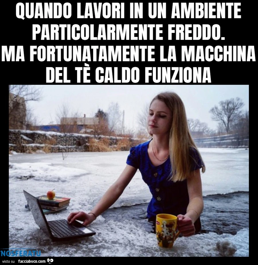 Quando fa freddo bevi tè