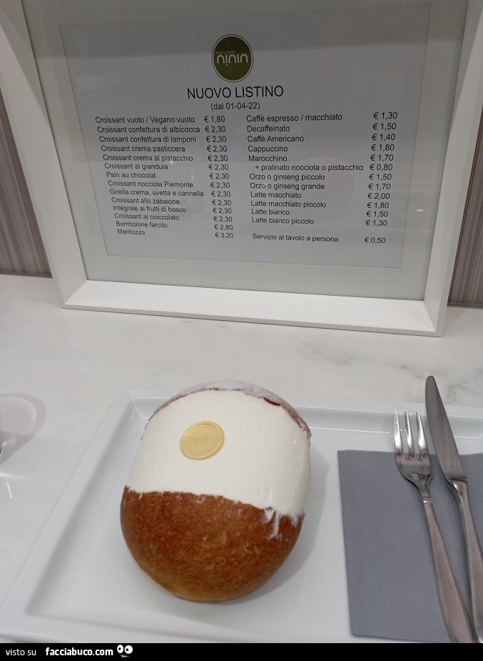 Ninin... vincitore di cake star ? Buongiorno… vaccata pubblicata da