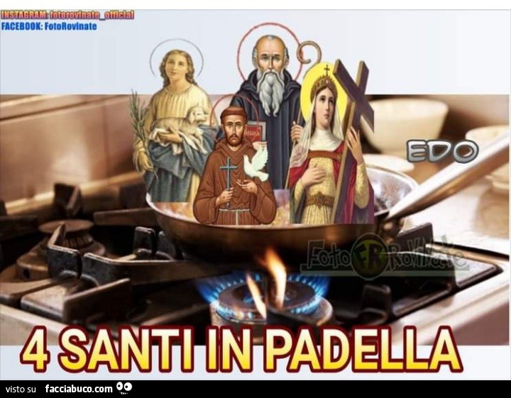 4 santi in padella
