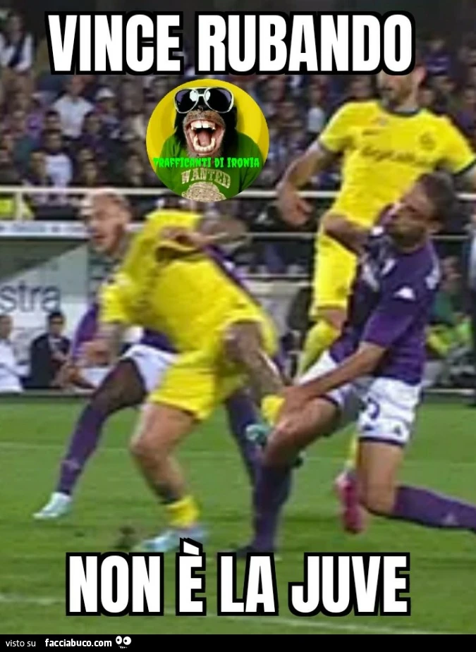 Vince RUBANDO non è la juve
