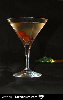 Ciliegie nel Martini