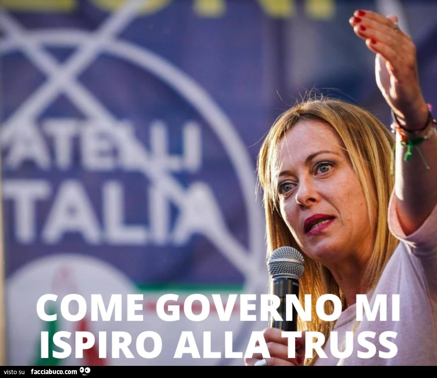 Meloni e il governo