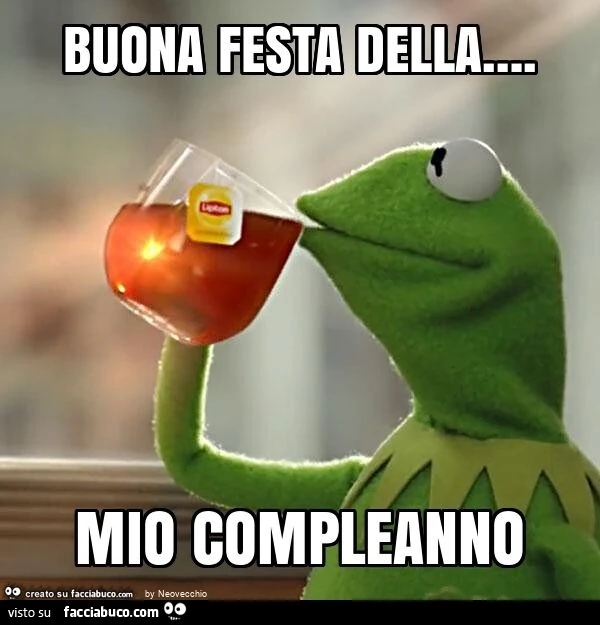 Buona festa della&hellip; . Mio compleanno