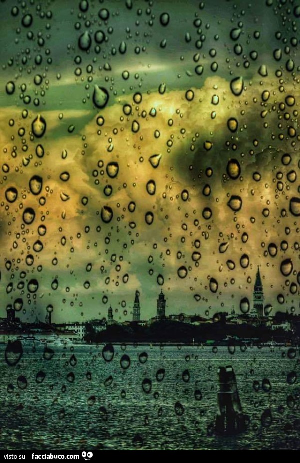 Venezia pioggia