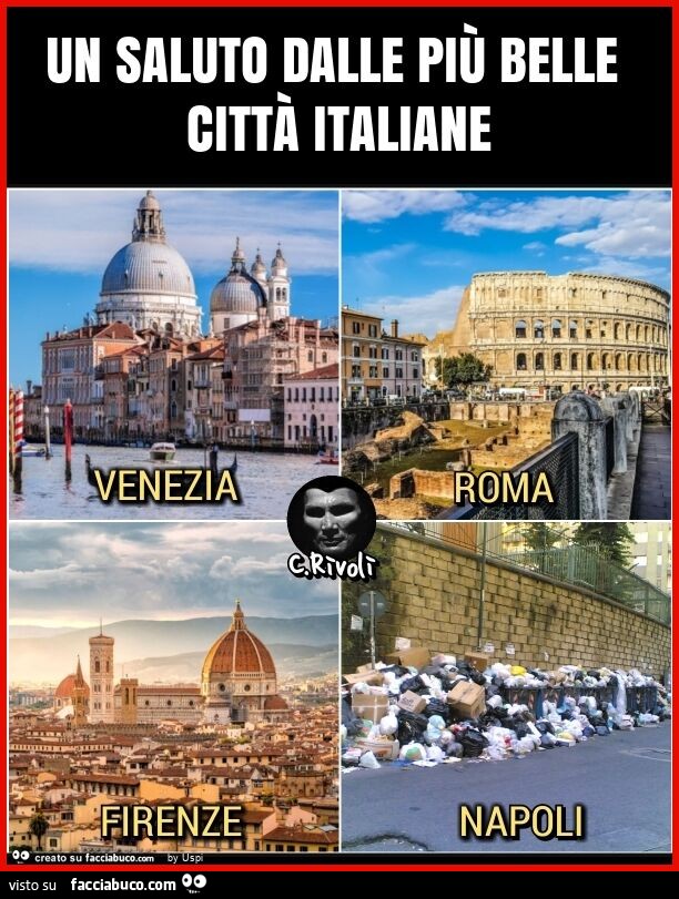 Un saluto dalle più belle città italiane