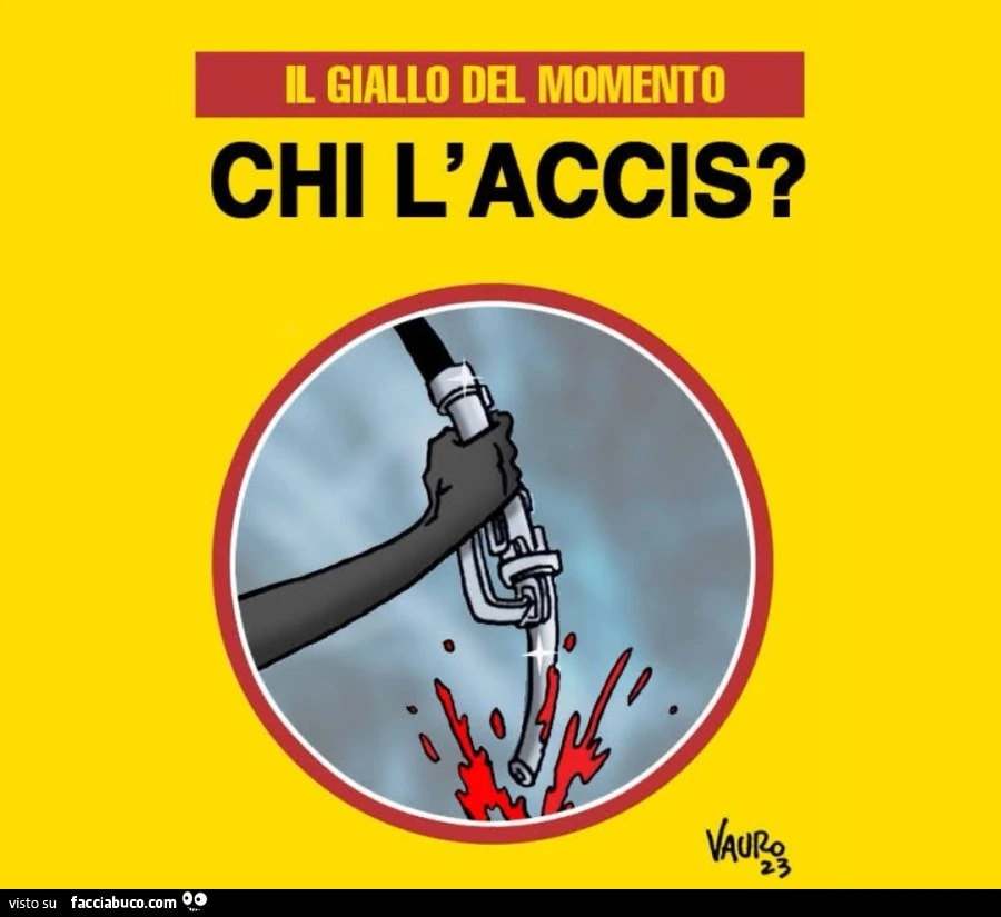 Il giallo del momento. Chi l'accis?