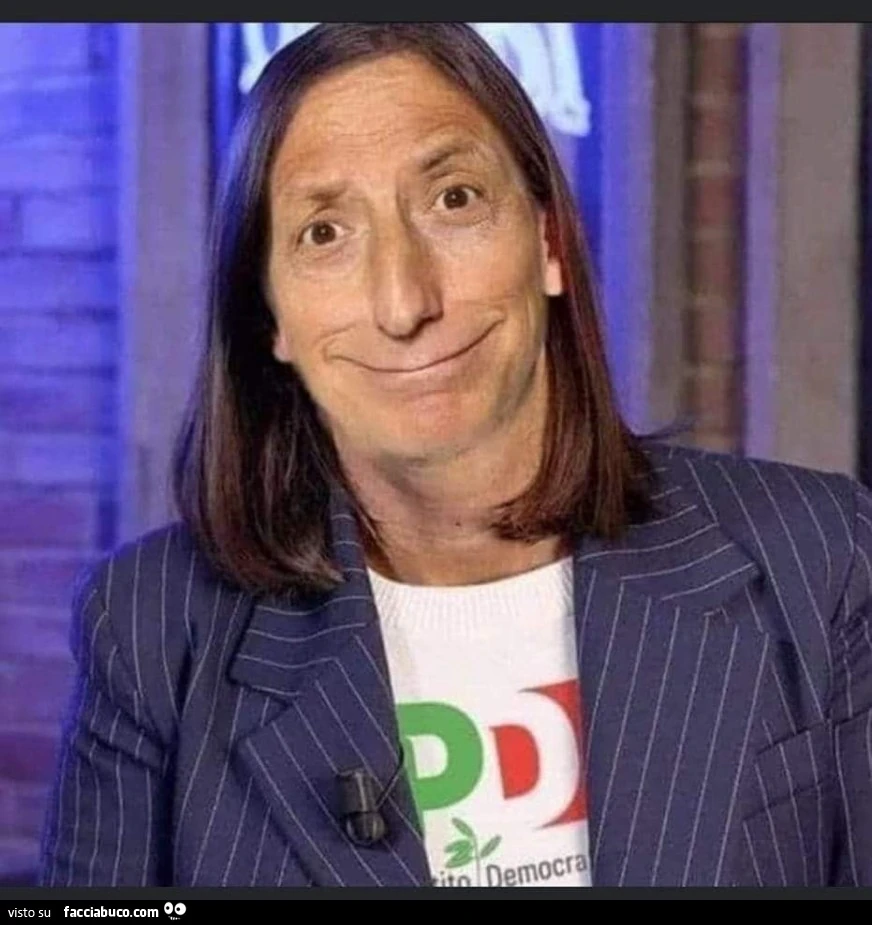 Elly Schlein alias Pippo Franco