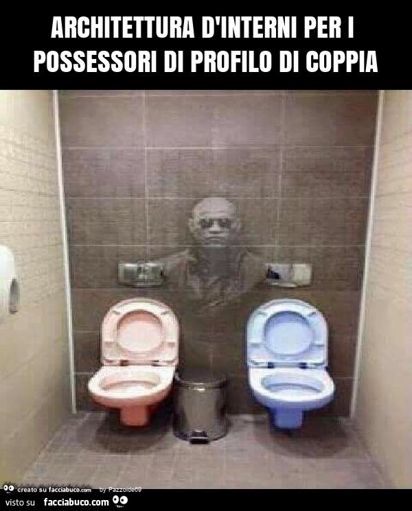 Architettura d'interni per i possessori di profilo di coppia