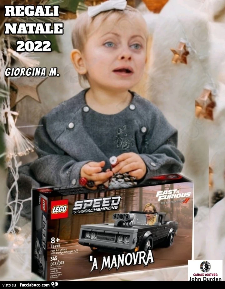 Regalo Giorgia Meloni