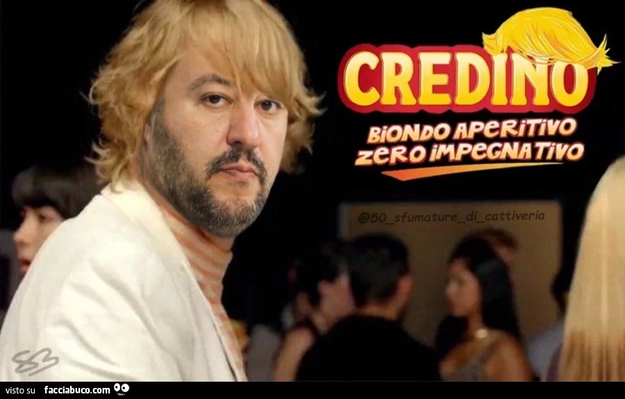 Credino biondo aperitivo zero impegnativo