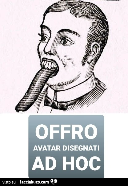 Avatar disegnati ad hoc