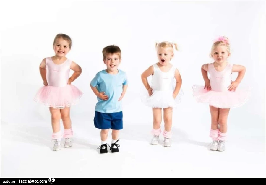 Bimbi pronti per la danza