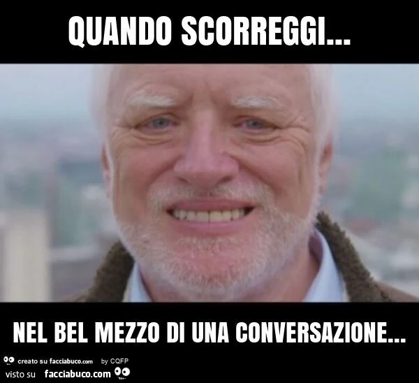 Quando scorreggi&hellip; nel bel mezzo di una conversazione