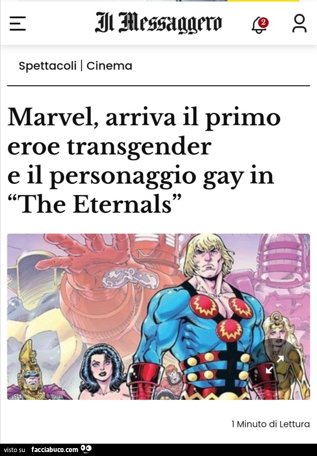 Primo supereroe trans