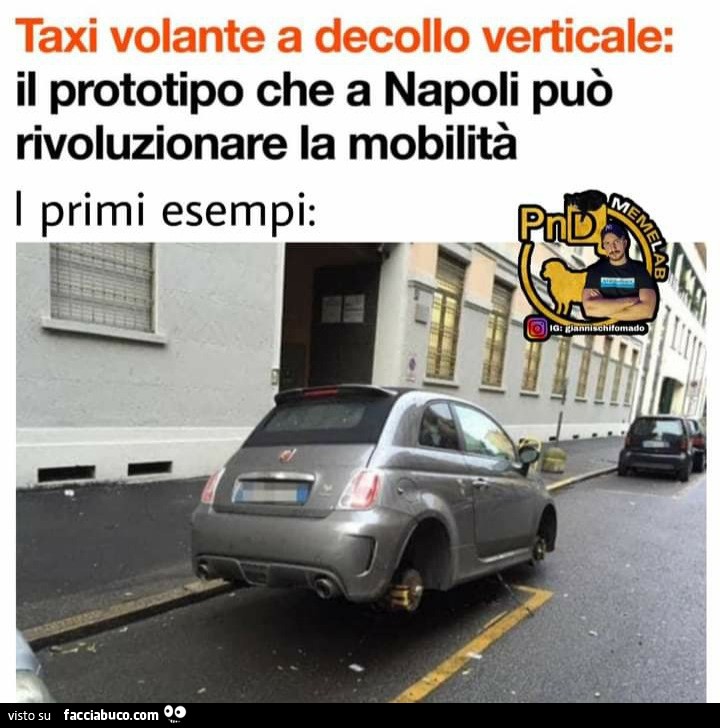 Taxi volante a decollo verticale il prototipo che a Napoli può