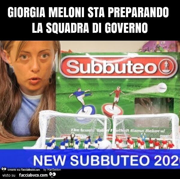 Giorgia meloni sta preparando la squadra di governo