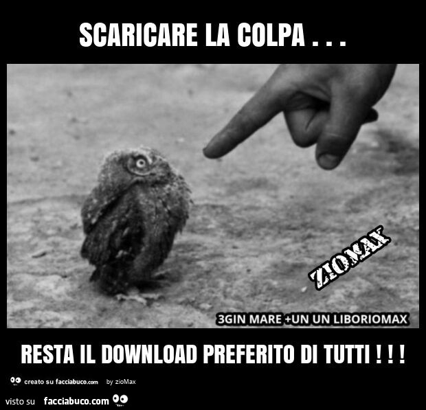 Scaricare la colpa… resta il download preferito da tutti