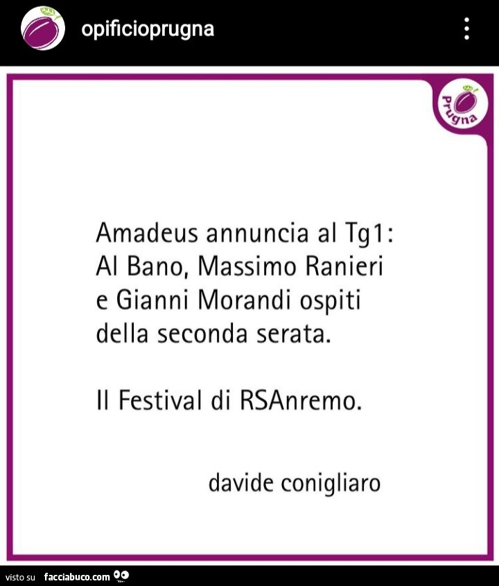 Amadeus annuncia al tg1: al bano, massimo ranieri e gianni morandi ospiti della seconda serata. Il festival di rsanremo