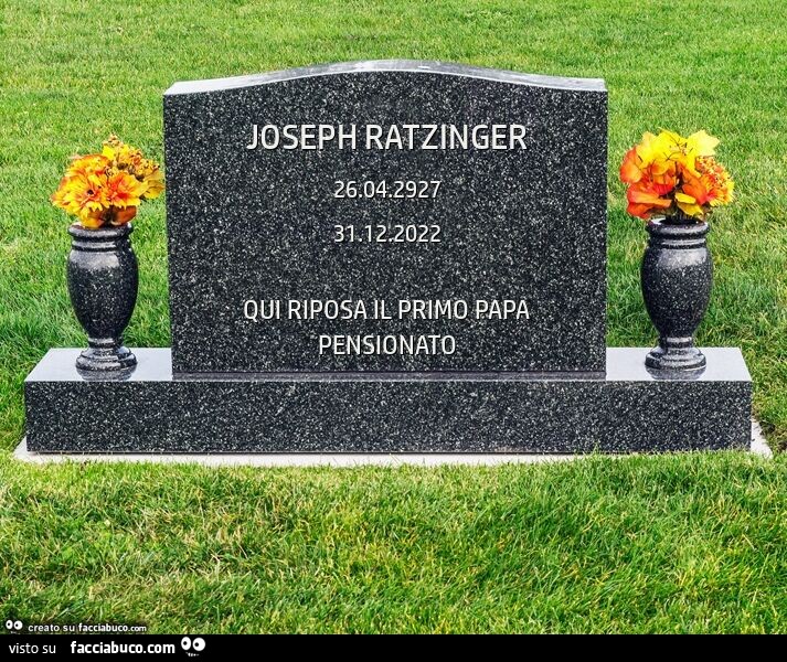 Joseph ratzinger. Qui riposa il primo papa pensionato
