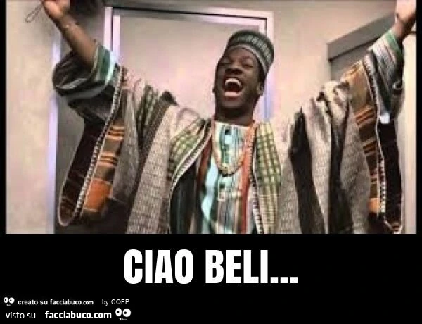 Ciao beli