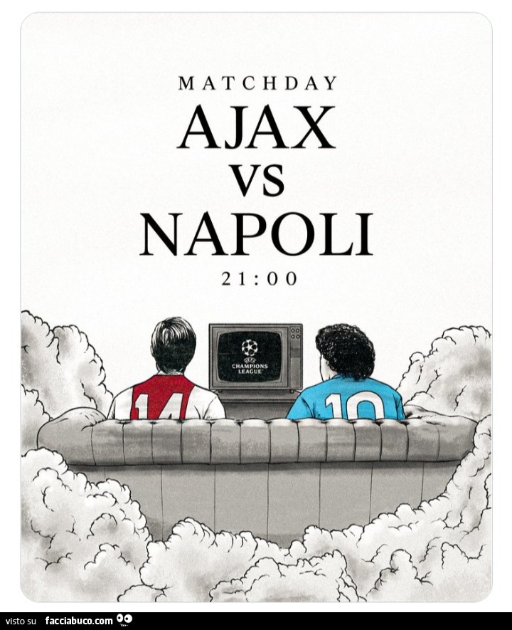 Match day ajax vs napoli ore 21