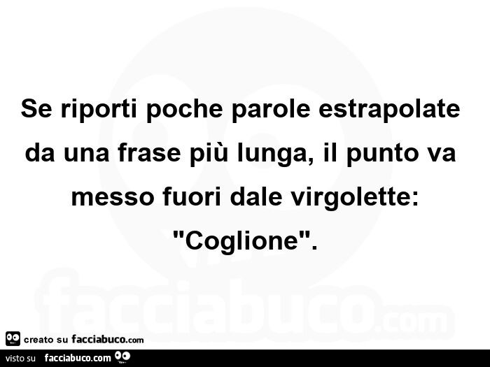 Facciabuco, il social network satirico!
