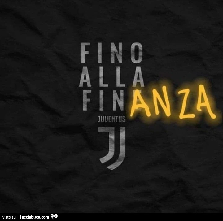 Fino alla finanza juventus