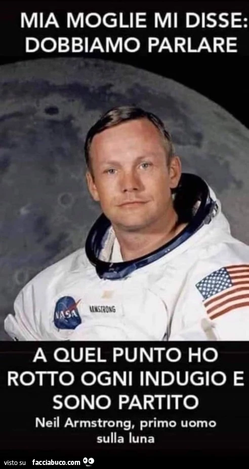 Mia moglie mi vuole parlare