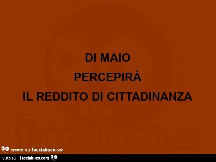 Di Maio percepirà il reddito di cittadinanza 