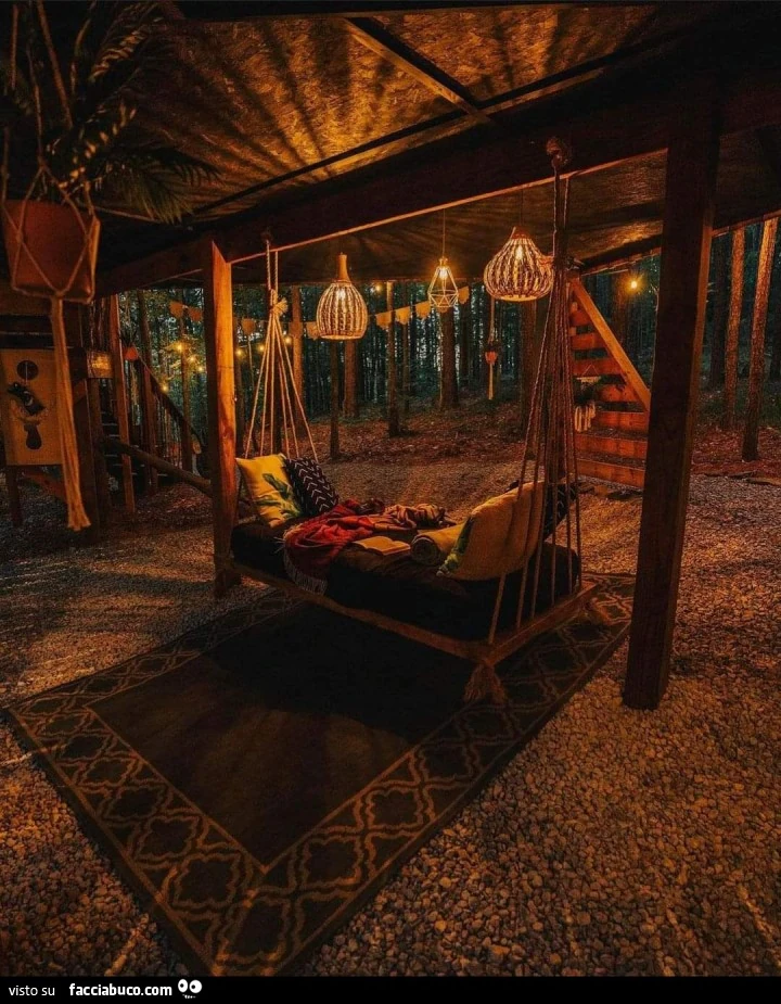 Letto sull'amaca