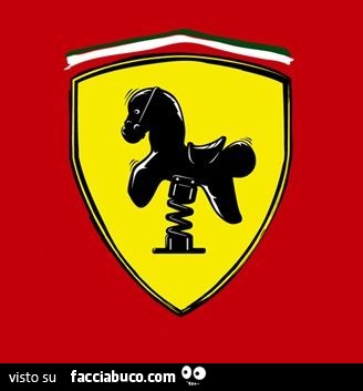 Ferrari cavalluccio a dondolo
