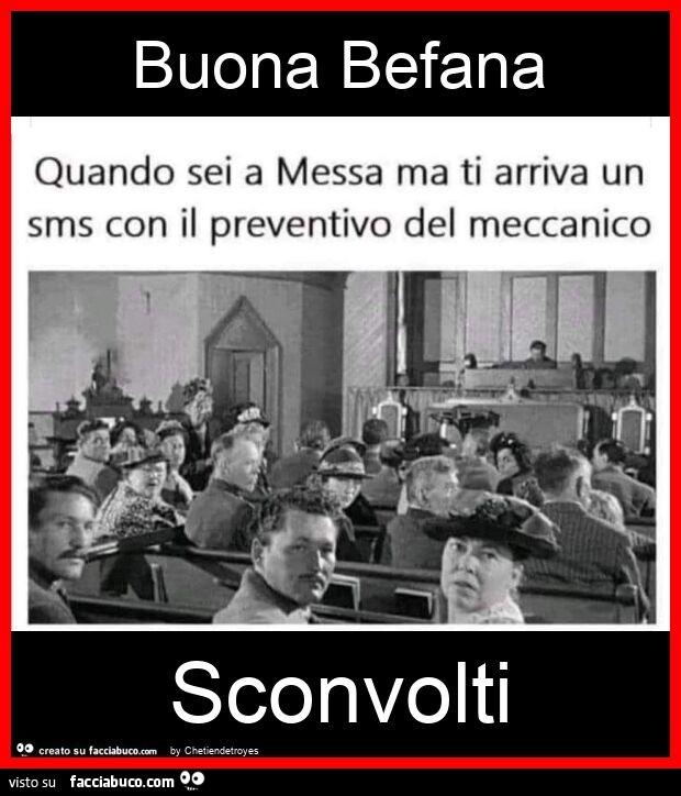 Buona befana sconvolti
