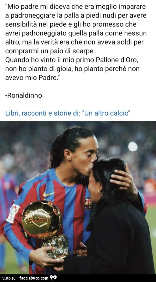 Mio padre mi diceva che era meglio imparare a padroneggiare