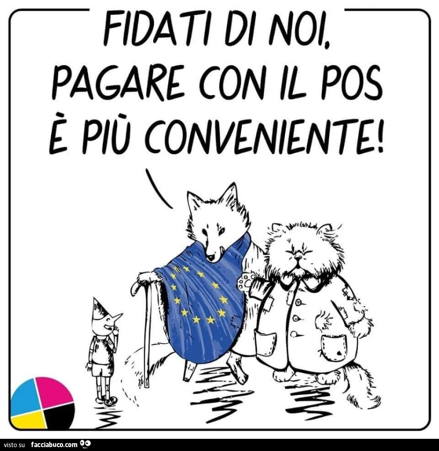 Fidati di noi. Pagare con il pos è più conveniente