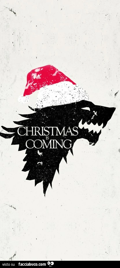 Christmas is coming
