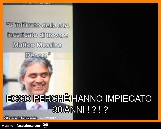 Ecco perché hanno impiegato 30 anni!?!?